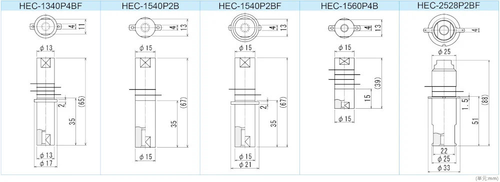 用于加工机械的换能器 外形图1