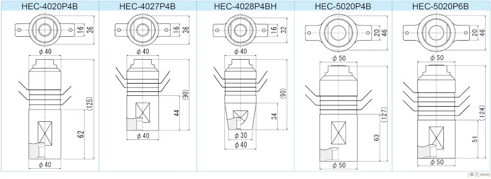 用于加工机械的换能器 外形图3